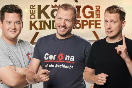 Chris Tall, Mario Barth und Oliver Pocher treten in 
