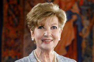 Carolin Reiber feiert am 2. November ihren 80. Geburtstag - hier bei der Verleihung des Ehrenpreises des Bayerischen Fernseh...