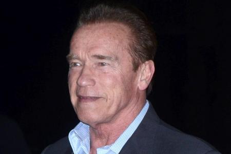 Arnold Schwarzenegger tut an Thanksgiving Gutes.