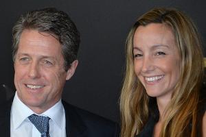 Hugh Grant und Anna Eberstein haben drei gemeinsame Kinder
