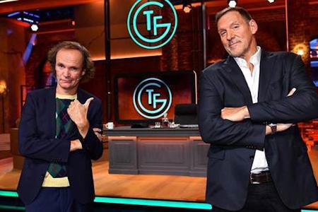 Roaster Olaf Schubert (l.) und Ralf Moeller, Host der ersten Folge von 
