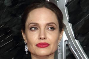 Angelina Jolie vor einem Jahr in London