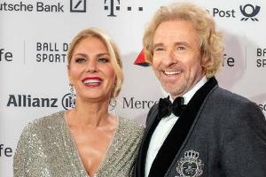 Thomas Gottschalk mit seiner Lebensgefährtin Karina Mroß