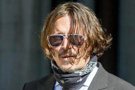 Johnny Depp am 10. Juli vor Gericht in London.