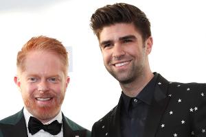 Jesse Tyler Ferguson und Justin Mikita bei einem gemeinsamen Auftritt in Los Angeles