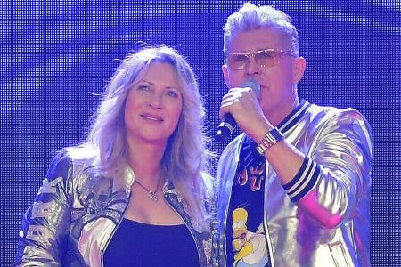 König und Mörl bei einem gemeinsamen Auftritt im Januar.