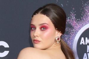 Katherine Langford wagt sich an den auffälligen Look heran