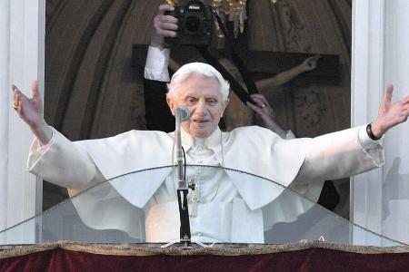 Benedikt XVI. im Jahre 2013.