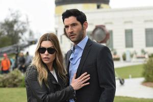 Werden sie, oder werden sie nicht? Lauren German und Tom Ellis in der dritten Staffel von "Lucifer".