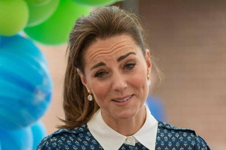 Auch Herzogin Kate hatte zuhause ihre liebe Mühe mit ihren Kindern