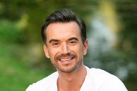 Florian Silbereisen vor der großen Seeparty.