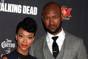Sonequa Martin-Green mit ihrem Ehemann Kenric Green.