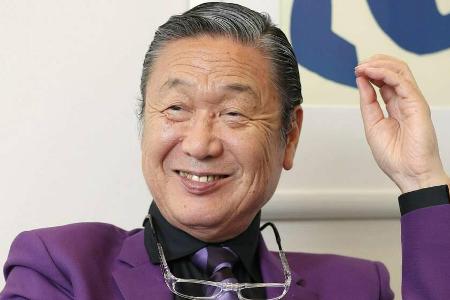 Modedesigner Kansai Yamamoto war für seine avantgardistischen Kreationen bekannt.