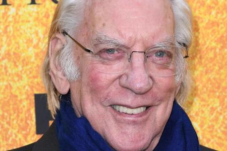 Schauspieler Donald Sutherland feiert seinen 85. Geburtstag