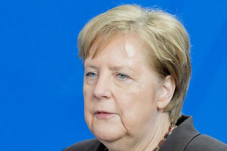 Angela Merkel bei einem Auftritt in Berlin