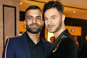 Sam Dylan (re.) wünscht sich mit Freund Rafi Rachek eine Patchwork-Familie.