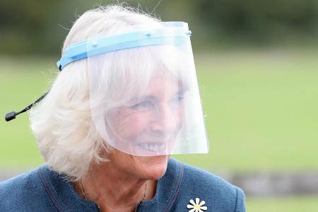 Herzogin Camilla beim Termin mit der Organisation Medical Detection Dogs.