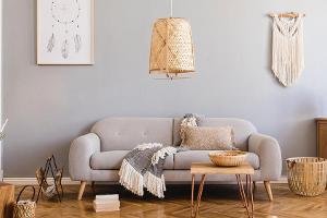 Boho-Stil: Die trendigen Wohnaccessoires sorgen für eine gemütliche Atmosphäre.