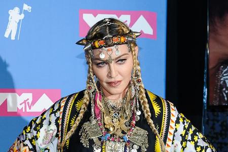 Madonna bei einem Auftritt in New York.