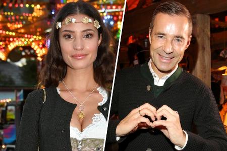 Nadine Menz und Kai Pflaume sind Wiesn-Fans