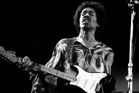 Jimi Hendrix live beim Isle of Wight Festival 1970