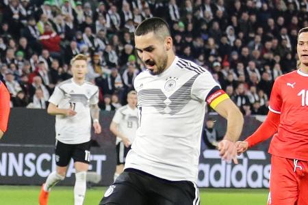 Ilkay Gündogan im Einsatz bei der deutschen Nationalmannschaft.