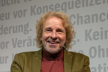 Thomas Gottschalk bei einem Auftritt in Frankfurt.