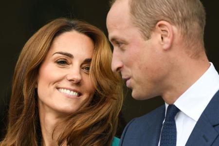 Herzogin Kate und Prinz William während eines Events in London