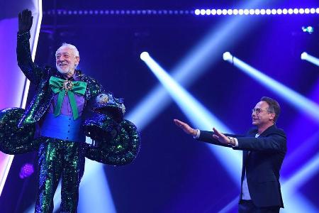 In der letzten Folge offenbarte sich Didi Hallervorden als Chamäleon - Moderator Matthias Opdenhövel huldigt ihm auf Knien.