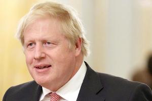 Boris Johnson bei einem Auftritt in London