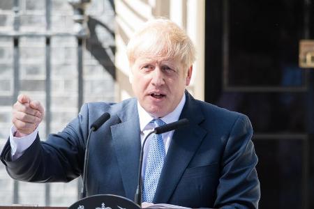 Boris Johnson befindet sich derzeit im Krankenhaus