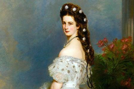Das wohl berühmteste Porträt von Kaiserin Elisabeth.