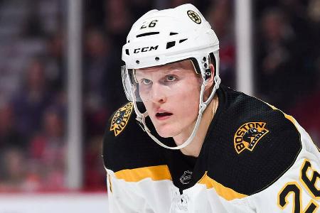 Colby Cave spielte unter anderem für die Boston Bruins