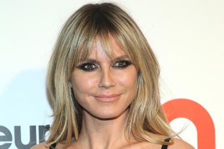 Heidi Klum auf dem roten Teppich.