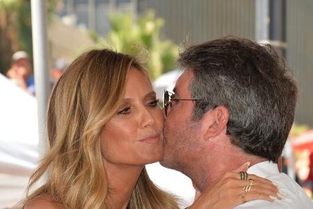 Heidi Klum und Simon Cowell kennen sich seit vielen Jahren.