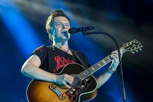 Michael Patrick Kelly während eines Konzerts im vergangenen Jahr