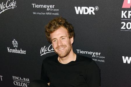 Luke Mockridge leistete Wahlkampfunterstützung an einer Berliner Schule.