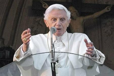 Benedikt XVI. im Jahre 2013.