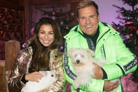 Dieter Bohlen und seine Carina auf einem Weihnachtsmarkt im vergangenen Jahr