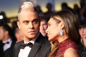 Robbie Williams und seine Ehefrau Ayda Field vor der Corona-Krise