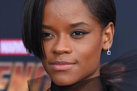 Letitia Wright bei der Weltpremiere von 