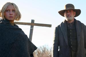 Helena Zengel mit Tonk Hanks in "Neues aus der Welt".