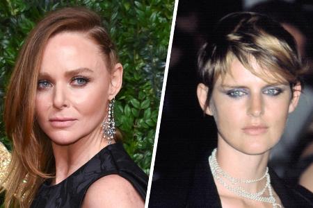 Designerin Stella McCartney (l.) kannte Stella Tennant seit vielen Jahren.
