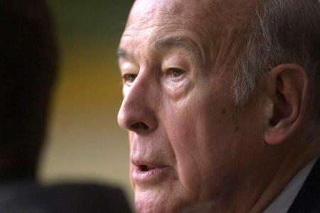 Valéry Giscard d'Estaing bei einem Auftritt in Brüssel 2002