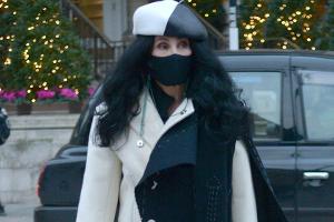 Cher auf dem Weg zu den BBC-Studios.