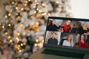 Eine virtuelle Weihnachtsfeier ist im Corona-Jahr für viele die Lösung