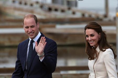 Prinz William und Herzogin Kate bei einem Auftritt