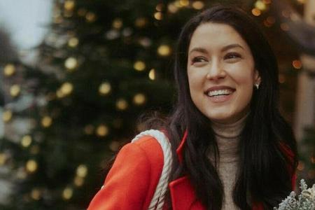 Die schwangere Rebecca Mir freut sich auf ihr erstes Kind.