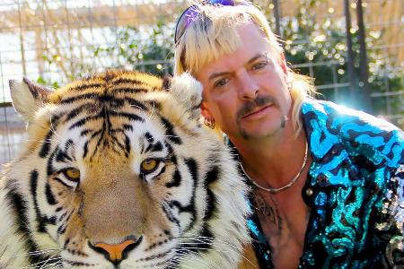 Joe Exotic hat große Hoffnungen in Donald Trump gesetzt.