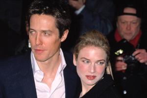 Hugh Grant und Renée Zellweger bei der Premiere von "Bridget Jones - Schokolade zum Frühstück" im Jahr 2001.